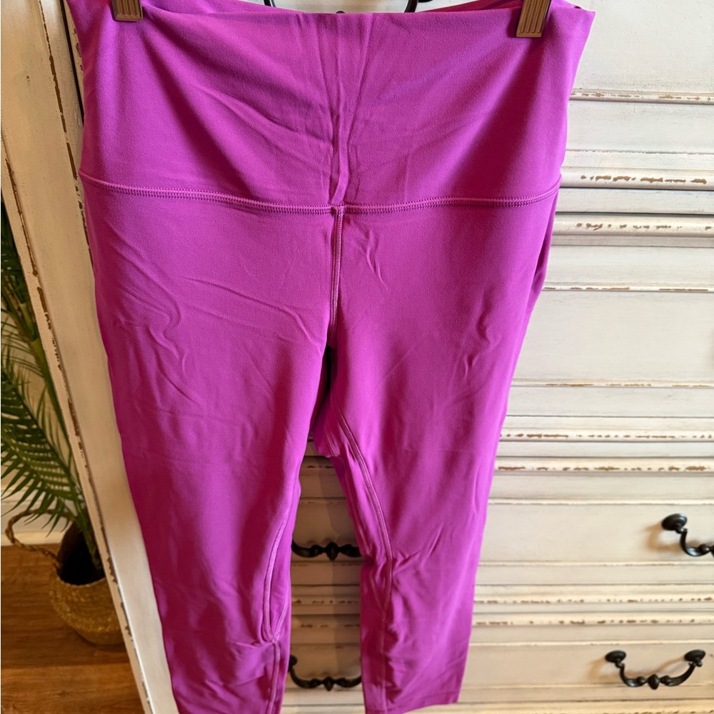 Lululemon Athletica Pink High Waist Leggings